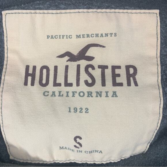 Hollister Hoodie Pullover Dark Gray Size S - Picture 9 of 10